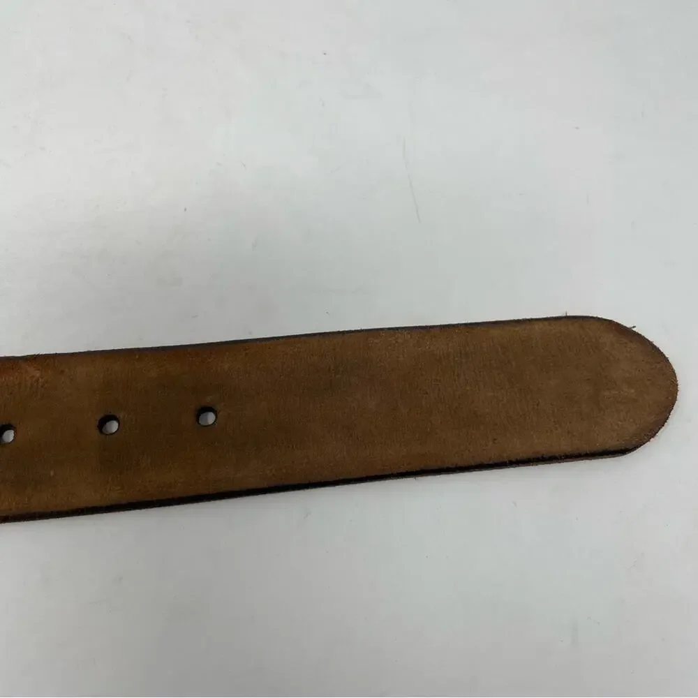 American Eagle Brown Leather Embellished 1.5